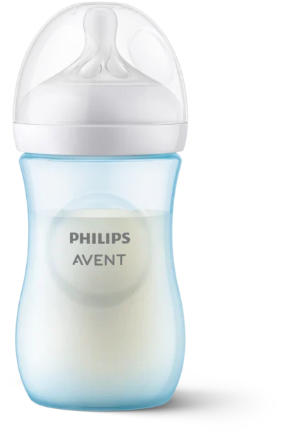 Philips Avent Natural Response Πλαστικό Μπιμπερό Μπλε (1+ Μηνών) 260ml (SCY903/21)