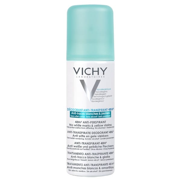 Vichy Deodorant Spray 48h Κατά των Σημαδιών 125ml 1 Vichy Deodorant Spray 48h Κατά των Σημαδιών 125ml