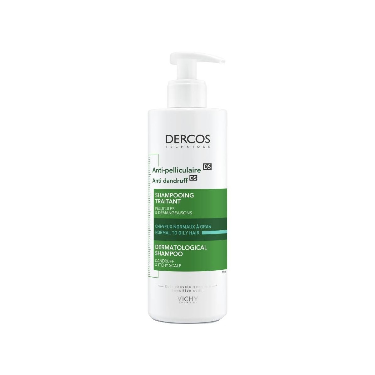 Vichy Dercos Anti-Dandruff DS Σαμπουάν κατά της Ξηροδερμίας,Πιτυρίδας και του Κνησμού για Κανονικά - Λιπαρά Μαλλιά 390ml 1 Vichy Dercos Anti-Dandruff DS Σαμπουάν κατά της Ξηροδερμίας,Πιτυρίδας και του Κνησμού για Κανονικά - Λιπαρά Μαλλιά 390ml