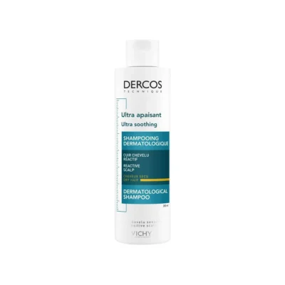 Vichy Dercos Ultra Soothing Σαμπουάν για το Ευαίσθητο Τριχωτό και Ξηρά Μαλλιά 200ml