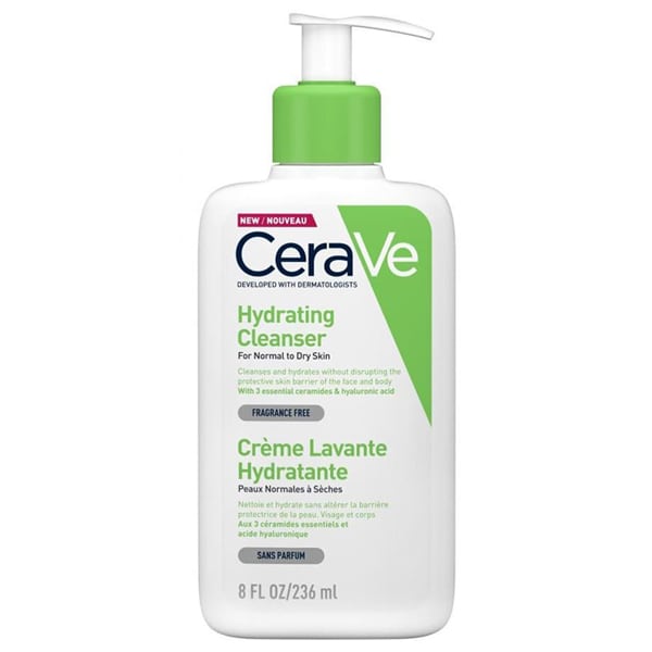 CeraVe Hydrating Cleanser Ενυδατική μη Αφρίζουσα Κρέμα Καθαρισμού για Πρόσωπο & Σώμα 236ml 1 CeraVe Hydrating Cleanser Ενυδατική μη Αφρίζουσα Κρέμα Καθαρισμού για Πρόσωπο & Σώμα 236ml