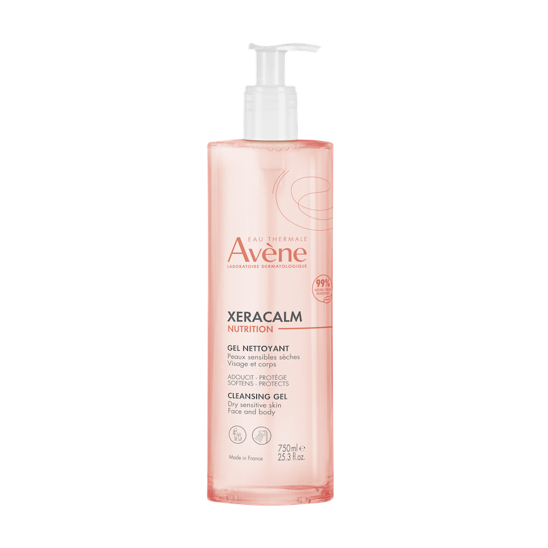 Avene Τζελ Καθαρισμού XERACALM Nutrition 750ml 1 Avene Τζελ Καθαρισμού XERACALM Nutrition 750ml