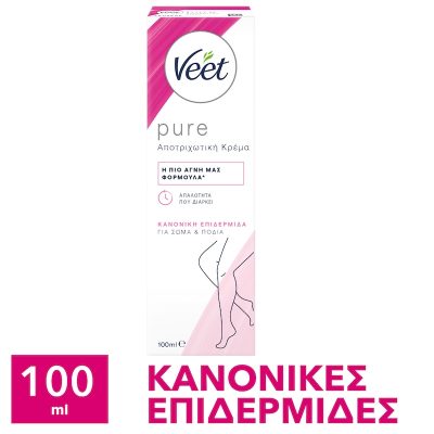 VEET Κρέμα Αποτρίχωσης για Κανονικές Επιδερμίδες 100ml
