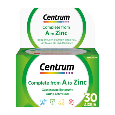Centrum A to Zinc 30 Ταμπλέτες