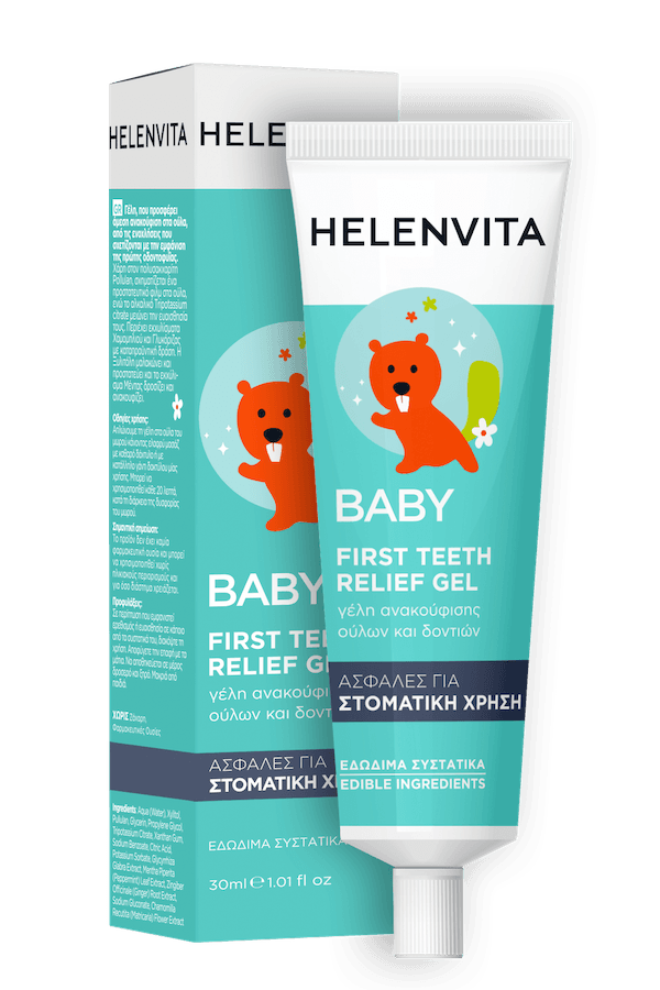 Helenvita Βaby First Τeeth Relief Gel 30ml 1 5213000524390