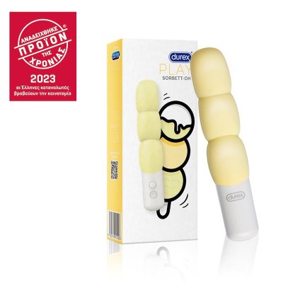 DUREX Δονητής Sorbett-Oh σε Σχήμα Παγωτού
