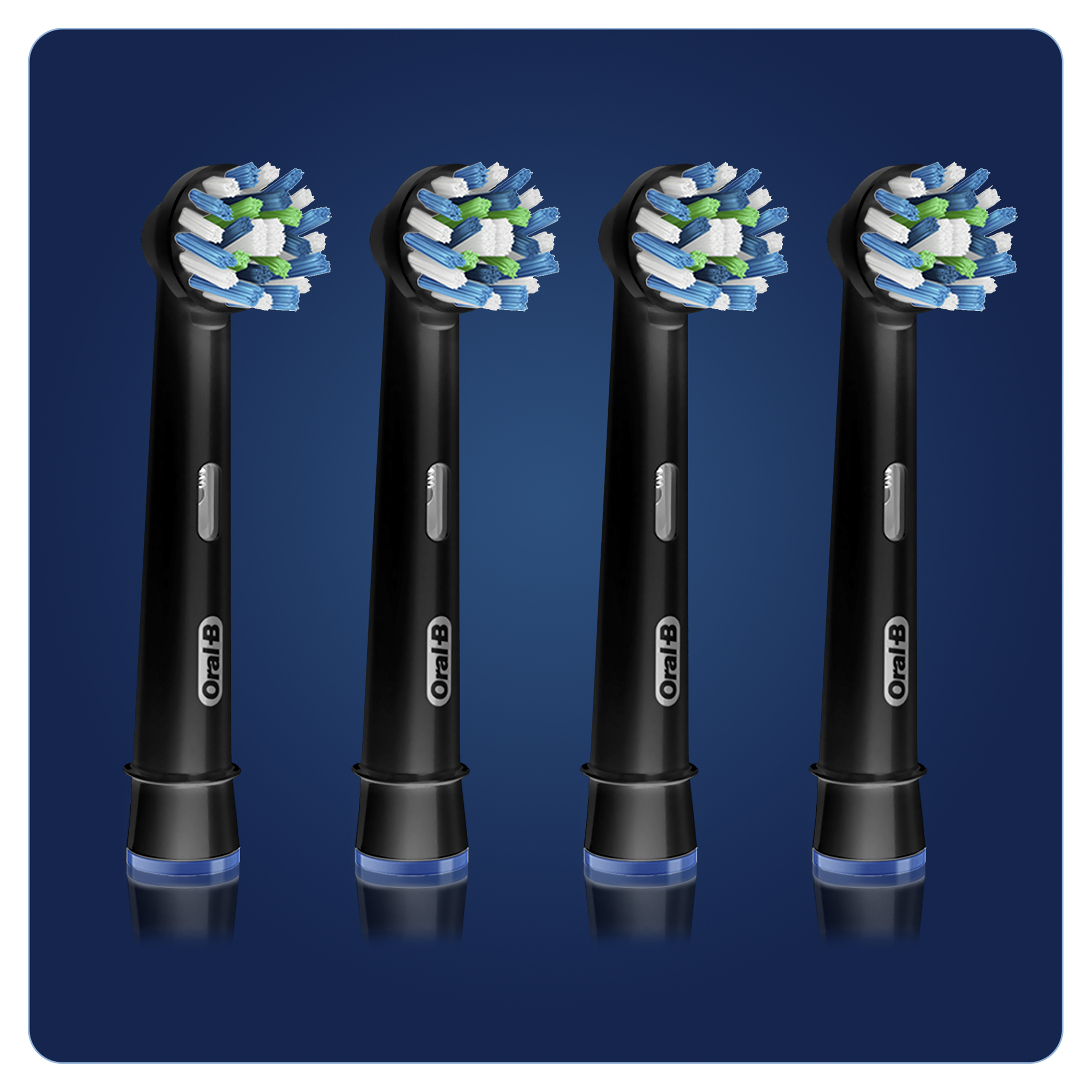 ORAL-B CrossAction Μαύρες Ανταλλακτικές Κεφαλές Ηλεκτρικής Οδοντόβουρτσας 4 Τεμάχια 2 80318319_4210201218197_ORAL B ΑΝΤΑΛΛΑΚΤΙΚΑ CROSS ACT BLACK 6X4_S2