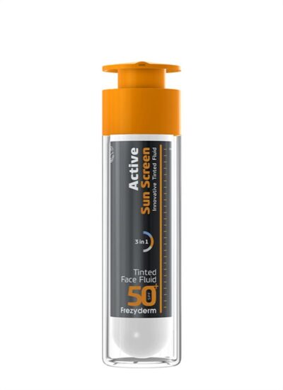 Frezyderm Active Sun Screen Tinted Fluid SPF50+ 50ml