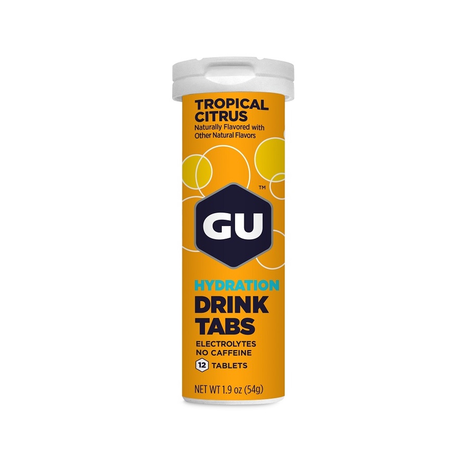 GU Hydration Drink Tablets 12 Ταμπλέτες Tropical Citrus 1 GU Hydration Drink Tablets 12 Ταμπλέτες Tropical Citrus