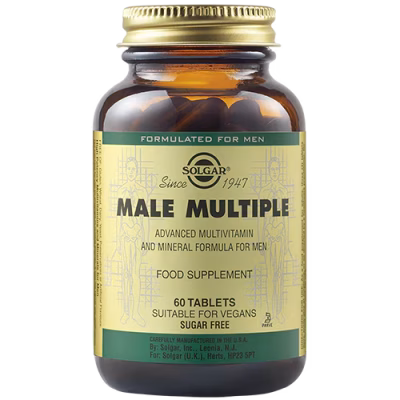 Solgar Male Multiple 60 Ταμπλέτες