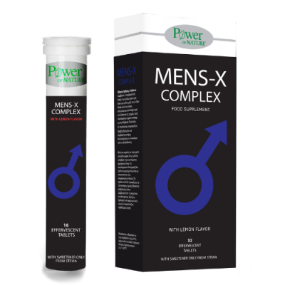 Power of Nature Mens-X Complex Stevia 32 Aναβράζοντα Δισκία