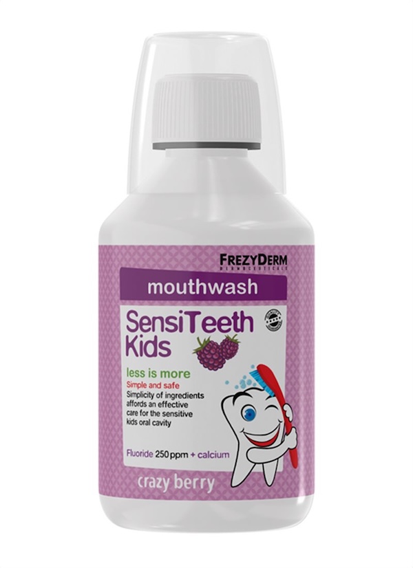 Frezyderm SensiTeeth Kids Στοματικό Διάλυμα για Παιδιά 250ml 1 Frezyderm SensiTeeth Kids Στοματικό Διάλυμα για Παιδιά 250ml