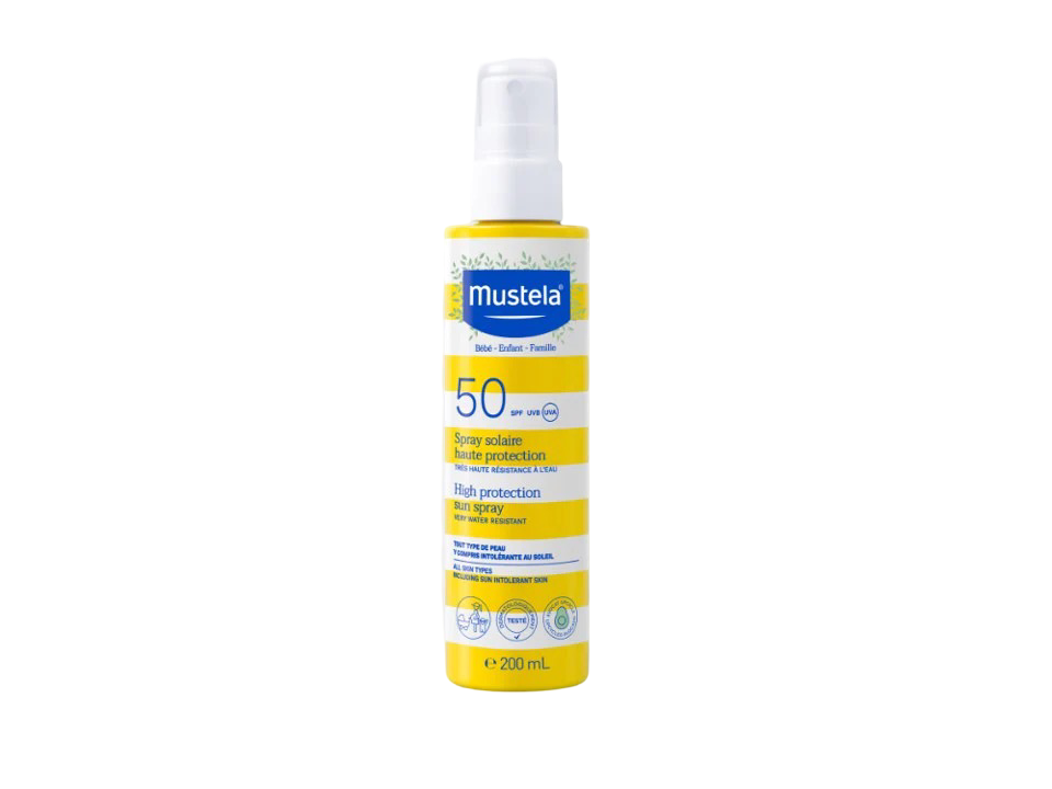MUSTELA High Protection Sun Spray SPF50 200ml 1 MUSTELA High Protection Sun Spray SPF50 200ml