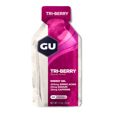 GU Energy Gel 32g Tri-Berry 20mg Καφεΐνη