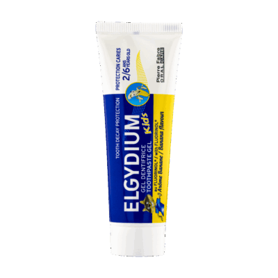 Elgydium Kids Banana Παιδική Οδοντόκρεμα 2-6 Ετών 50ml
