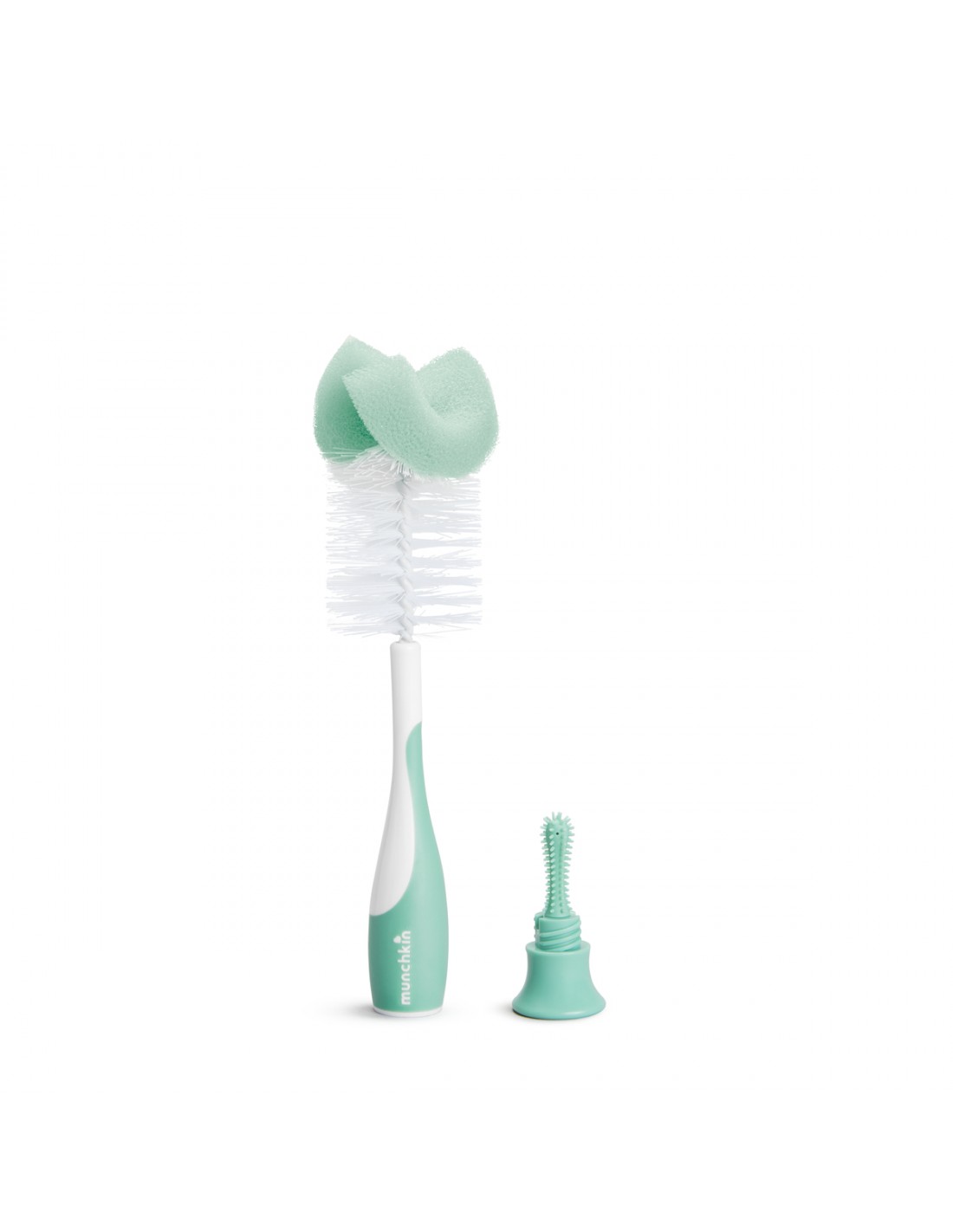Munchkin Bottle & Teat Brush Πράσινο 1 Munchkin Bottle & Teat Brush Πράσινο