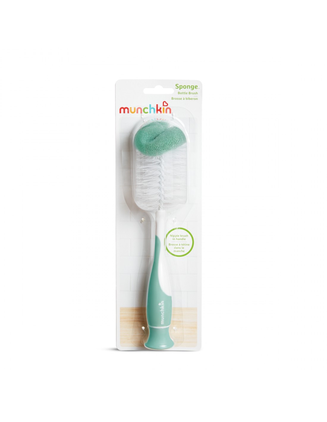 Munchkin Bottle & Teat Brush Πράσινο 2 Munchkin Bottle & Teat Brush Πράσινο - Image 2
