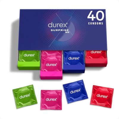 DUREX Προφυλακτικά Surprise Me Premium Pack 40 Τεμάχια