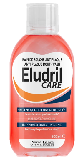 Elgydium Eludril Care Στοματικό Διάλυμα 500ml