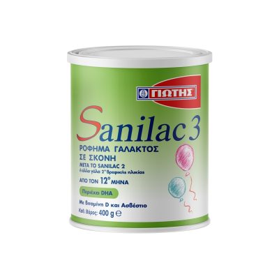 Γιώτης Sanilac 3 Βρεφικό Γάλα 400g