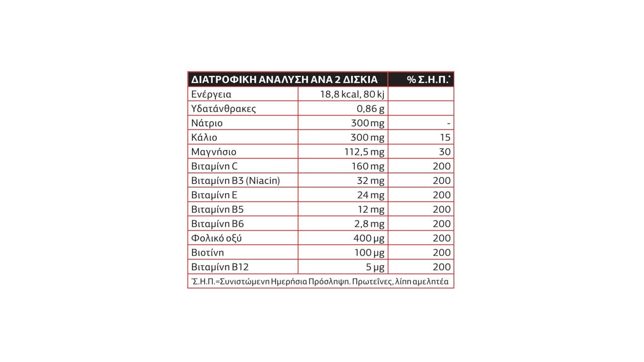 Lanes Electrolytes 20 Αναβράζουσες Ταμπλέτες Γεύση Πορτοκάλι 2 f6dff3aa-6d7c-482e-91af-d83b9a78f735