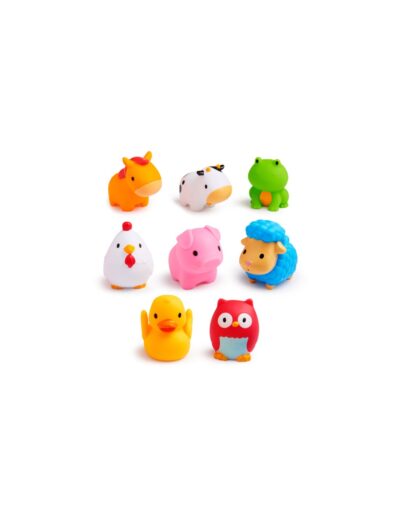 Munchkin Farm Bath Squirts 8 Τεμάχια