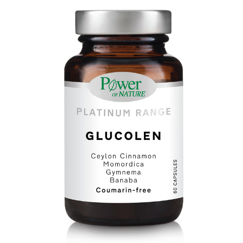 Power of Nature Platinum Glucolen 60 Κάψουλες 1 Power of Nature Platinum Glucolen 60 Κάψουλες