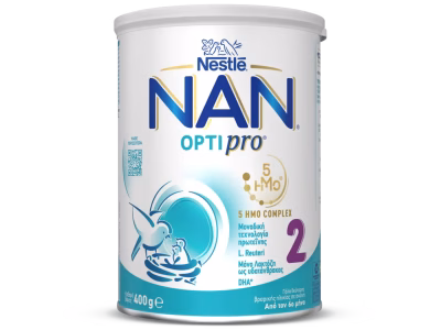 Nestle NAN OPTIPRO 2 Βρεφικό Γάλα σε Σκόνη 400g