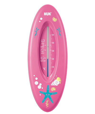 NUK Θερμόμετρα Μπάνιου Ocean ΚΟΚΚΙΝΟ