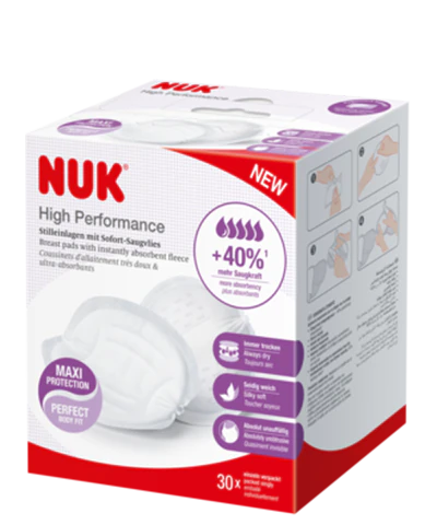 NUK Επιθέματα Στήθους High Performance 30 Τεμάχια