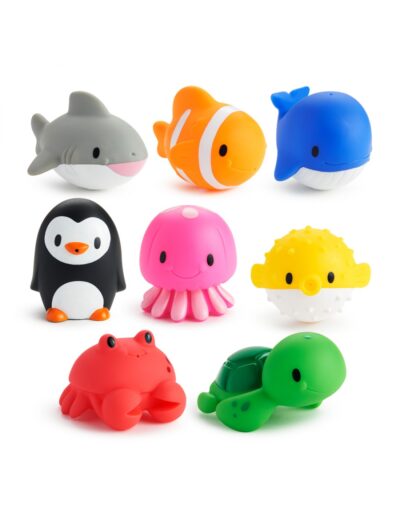Munchkin Ocean Bath Squirts 8 Τεμάχια