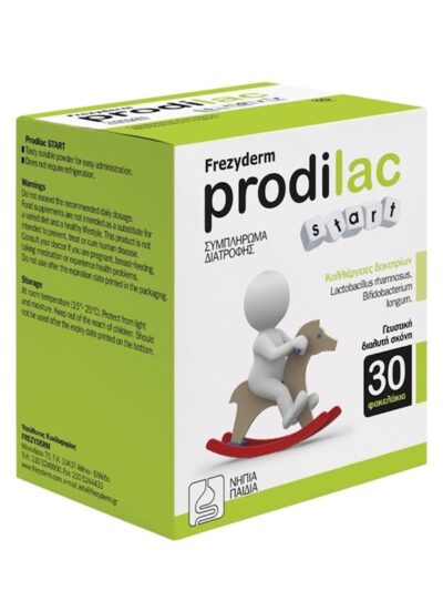 Frezyderm Prodilac Start Συμπλήρωμα Διατροφής για την Εντερική Χλωρίδα 30 Φακελίσκοι