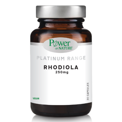 Power of Nature Platinum Rhodiola 250mg 30 Κάψουλες
