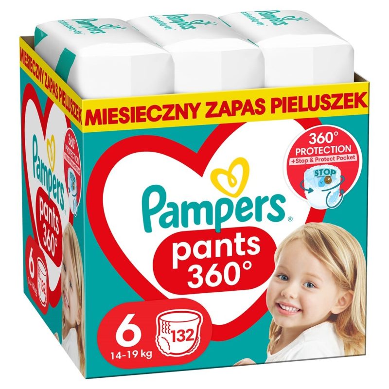 Pampers Pants Πάνα-Bρακάκι Μέγεθος 6 (13kg-19kg) - 132 Πάνες-Βρακάκι 1 Pampers Pants Πάνα-Bρακάκι Μέγεθος 6 (13kg-19kg) - 132 Πάνες-Βρακάκι
