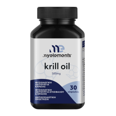 MyElements Krill Oil 500mg 30 Κάψουλες