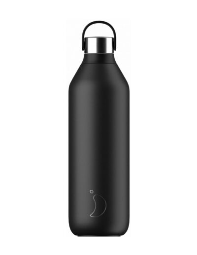 Chillys Series 2 Ανοξείδωτο Μπουκάλι Θερμός Abyss Black 1 Lt