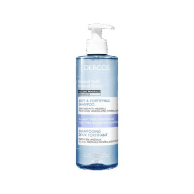 Vichy Dercos Mineral Σαμπουάν Καθημερινής Χρήσης για όλη την Οικογένεια 400ml
