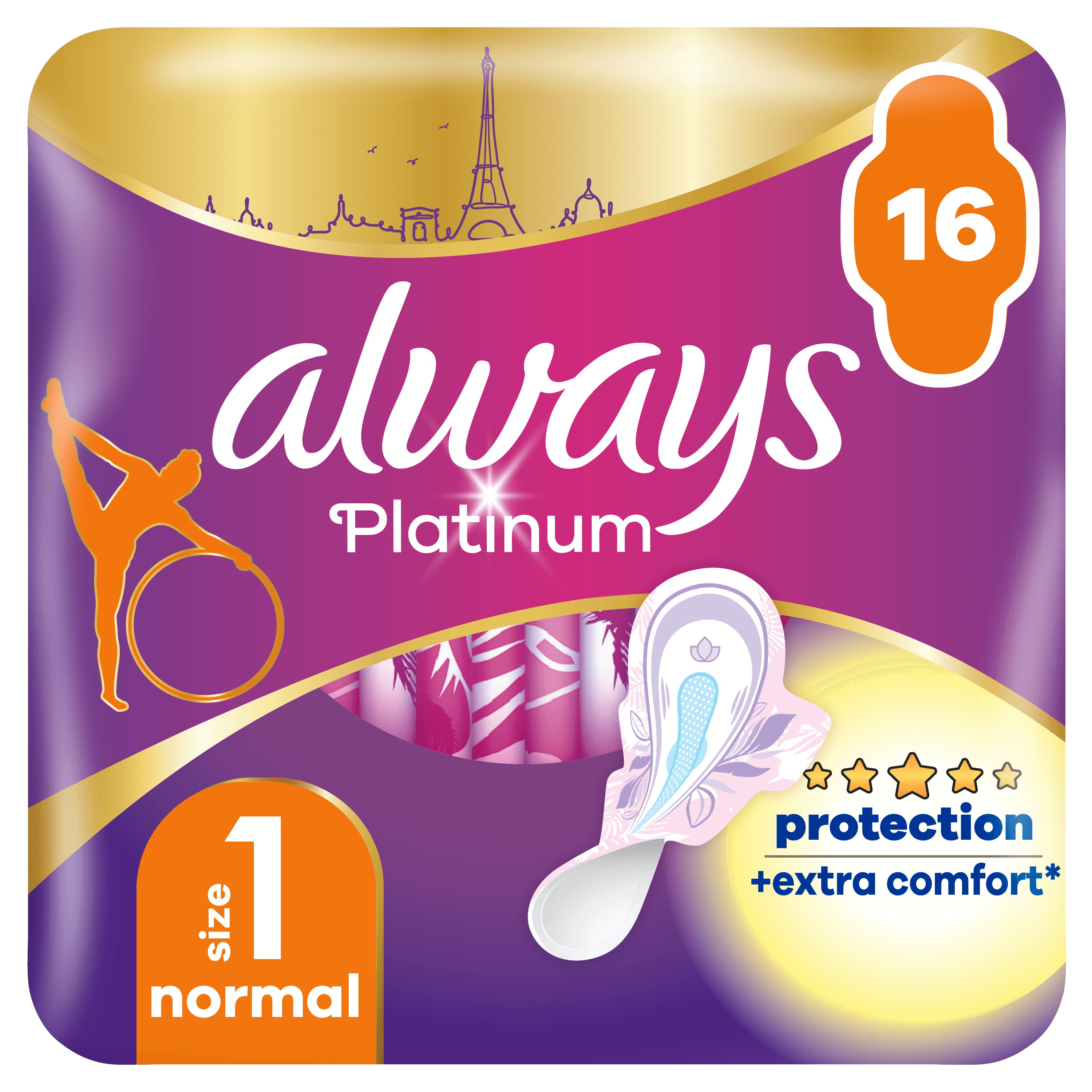 Always Platinum Normal (Μέγεθος 1) 16 Σερβιέτες 1 3a07bfe9-566d-4093-94d3-8d4605526ce6