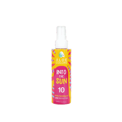 Aloe Colors Into The Sun Tanning Oil SPF10 150ml