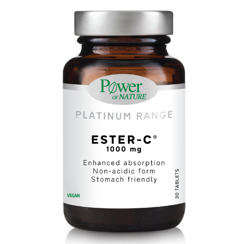 Power of Nature Platinum Ester-C 1000mg 30 Ταμπλέτες 1 Power of Nature Platinum Ester-C 1000mg 30 Ταμπλέτες