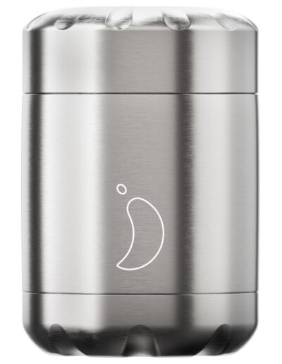 Chillys Food Pot Silver 300ml
