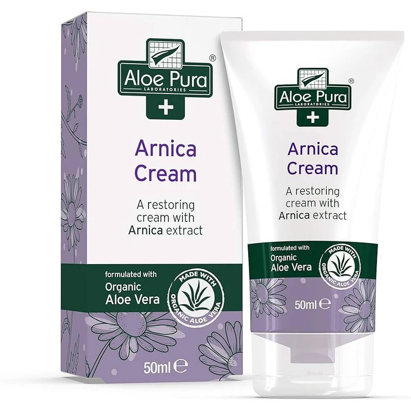Optima Aloe Pura Arnica Cream 50ml 1 Optima Aloe Pura Arnica Cream 50ml