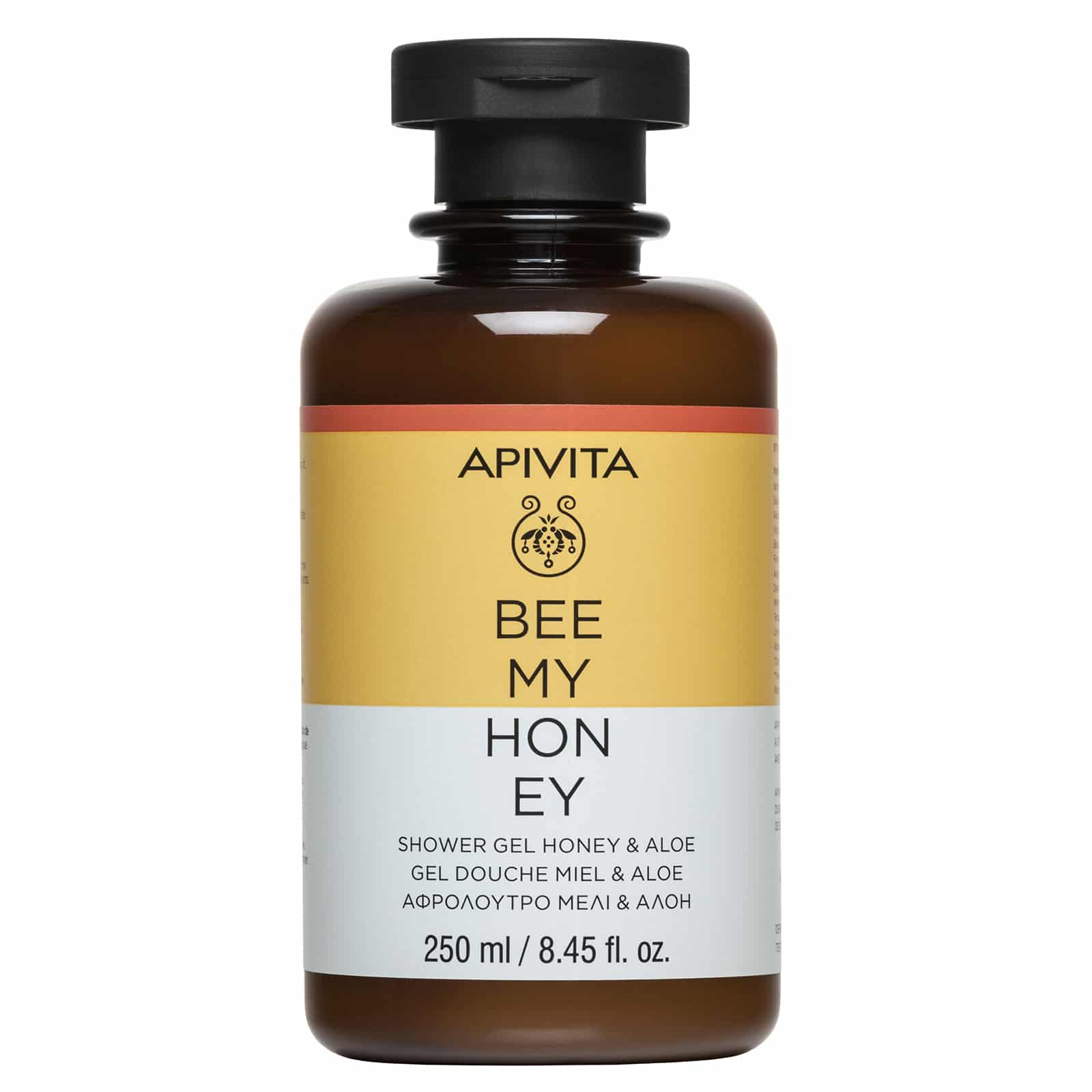 Apivita Bee My Honey Αφρόλουτρο – Μέλι και Αλόη 250ml 1 10-22-12-429-BEE-MY-HONEY-SH-GEL-250ML22