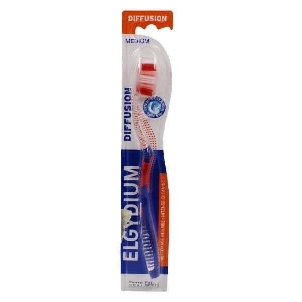 Elgydium Diffusion Οδοντόβουρτσα Medium Κόκκινο 1 Τεμάχιο 1 20230519121447_elgydium_diffusion_medium_portokali_1tmch