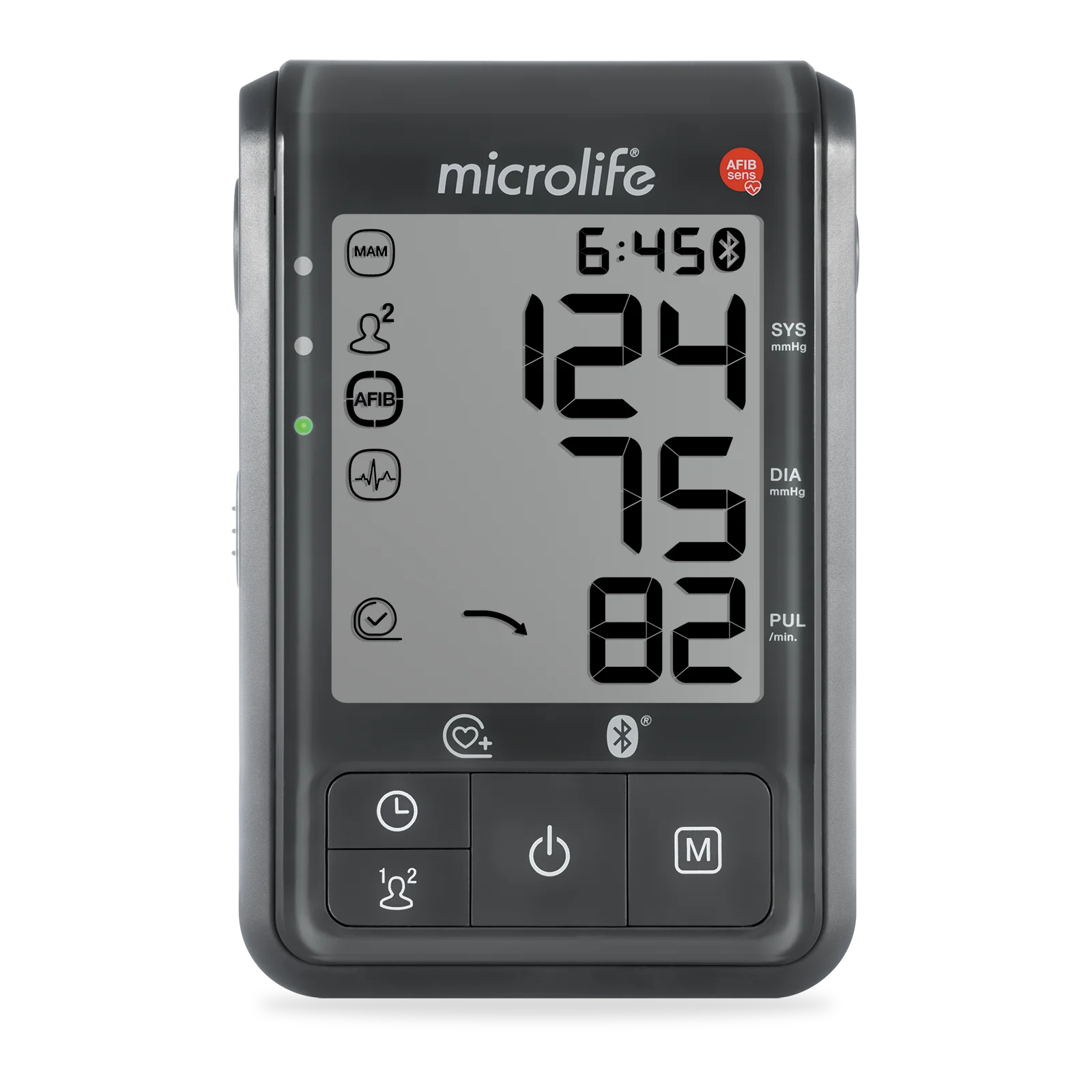 Microlife Πιεσόμετρο Ψηφιακό Μπράτσου BP B6 Connect Bluetooth 2 BP-B6-Connect_front-2.png
