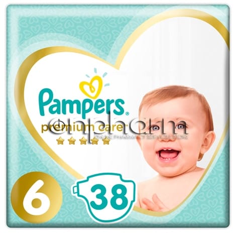 Pampers Premium Care N6 (13 kg+) 38 Τεμάχια 1 Product13178.Photo1.Original
