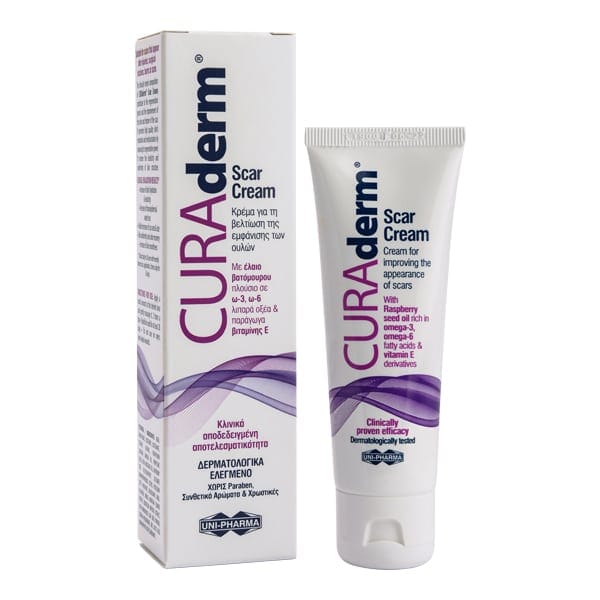 UniPharma CURAderm Scar Cream 50ml 2 Product13216.Photo1.Original