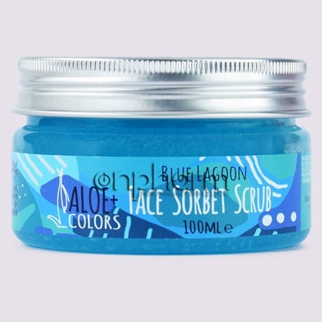 Aloe+ Colors Scrub Προσώπου-Σώματος Blue Lagoon Sorbet 100ml 1 Product13430.Photo1.Original