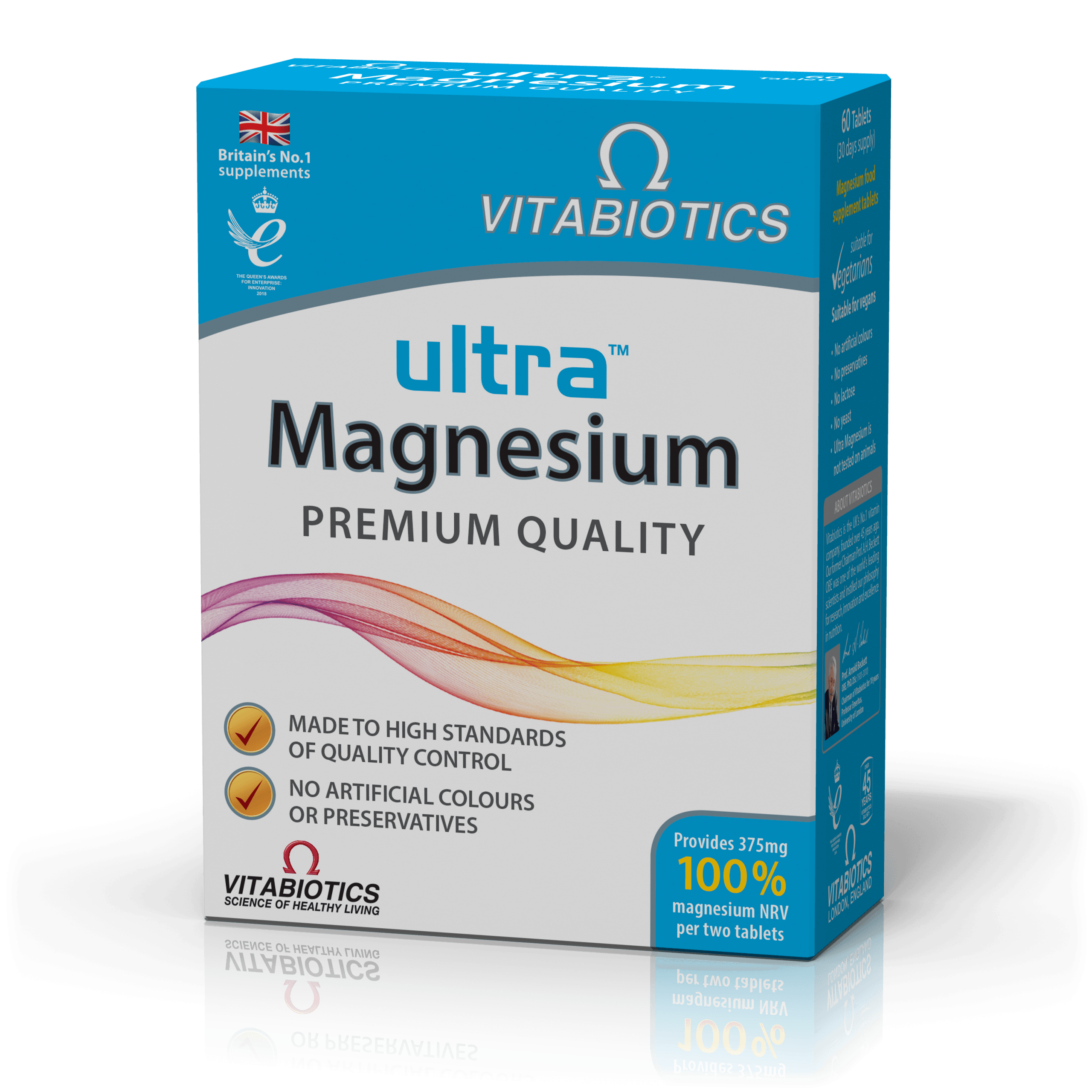 Vitabiotics Ultra Magnesium 60 Ταμπλέτες 1 Product14806.Photo1.Original