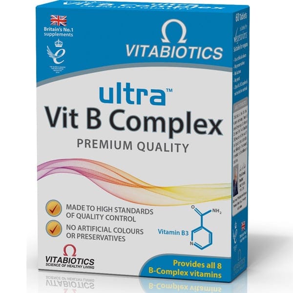 Vitabiotics Ultra Vit.B Complex 60 Ταμπλέτες 1 Product14811.Photo1.Original